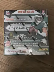 2024 Panini Prizm NFL Football Mega Box - New / Sealed (Neon Green Pulsar)