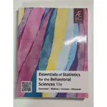 ESSENTIAL OF STATISTICS FOR THE BEHAVIORAL SCIENCES 10E社會統計