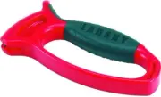 Lansky Deluxe Easy Grip Sharpener 6 1/4" Red Plastic Frame - LS09890