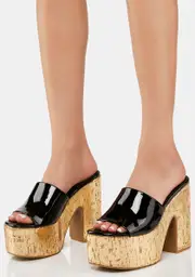 [Lemon Drop by Privileged] Gigietta Platform Heels