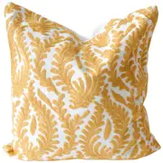 LVD Cushion Mustard Boho 1 Throw Pillow Home/Lounge/Sofa Decor 45cm Square