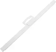 Cabilock Roller Shade Pull Handle: 40 Cm Transparent Non-Slip Cordless Blinds Shades Lifting Clamp Grips for Refrigerator Freezer Drawer Window Curtain