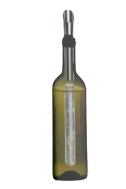 The Sharper Image Chill & Pour Keep Wine Cool Inside The Bottle New