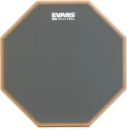 Evans RealFeel Single-sided Practice Drum Pad - 12-inch (3-pack) Bundle