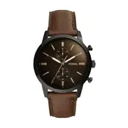 Fossil Townsman Chronograph Men's Watch Model FS5437 Stainless Steel 3 Hands 796483381285 Brown