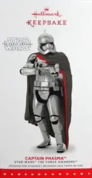 Hallmark 2015 Star Wars The Force Awakens - Captain Phasma - Ornament MIB {32e14