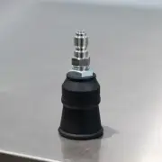 MTM NH35 Rinse Nozzle and Black Guard | 40 Degree | 4.5 Orifice Size