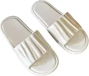 [AWGHZYOEE] Shower Sliders Fashion Personality Slippers Female Summer Home Indoor Soft Bottom Bathroom Bathing Couple Home Sandals Slippers Male Home Summer Beach Slippers