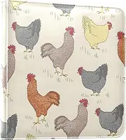 Photo Book, Wedding Scrap Book, Chickens Country Beige Memory Photo Album, 4x6 Photo Album with Writing Space, One Sizex1