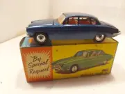 corgi toys 238 Jaguar mark X rare color dark metallic blue