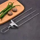 Barbecue Fork Three Prong Grilling Home Kitchen Barbecue Skewer Stainless Steel