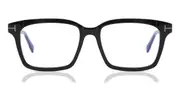 Tom Ford FT5661-B-N Blue-Light Block 001 Men's Glasses Black Size 49 - Private Health Rebate - Blue Light Block Available