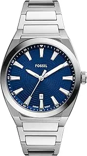[FOSSIL] Everett Men's Watch with Stainless Steel or Leather Band