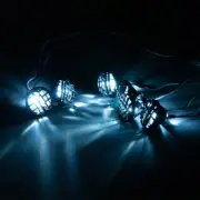 1pc 6LED Lights w/ Lampshade for RC 1:10 TRX4 SCX10 Crawler Roof Luggage Rack
