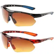 BIFOCAL Safety Reading Sunglasses Sun Glasses Driving Sport 1.0 1.5 2.0 2.5 3.0
