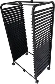 Art Drying Rack,30 Shelves Adjustable Art Storage Rack,Floor-Standing Oil Painting Storage Rack,Suitable for Storing Oil Paintings and Drawing Boards