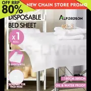 ALFORDSON 50X Disposable Bed Sheet Non-woven Massage Table Cover SPA Salon WH