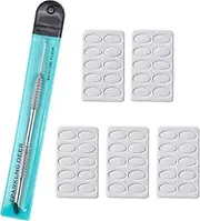 BRTNUP Nail Cuticle Remover Pusher Tool, 2-in-1 Cuticle Pusher, Trimmer for Manicure Pedicure