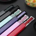Storage Box Holder Chopstick 304 Stainless Steel Dinnerware Set Kitchen