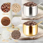 Stainless Steel Kitchen Seasoning Condiment Pot Spice Salt Sugar Container Jar