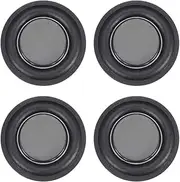 uxcell 4Pcs 1.25" 32mm Bass Speaker Passive Radiator Auxiliary Rubber Vibration Plate Subwoofer DIY Repair
