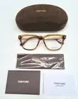 Tom Ford Glasses TF 5372 Brown Unise Eyeglasses Optical Frames Glasses Eyewear.