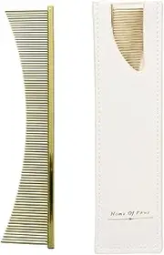Cat Flea Brush | Flea Removal Comb | Flea Comb For Cats And Dogs | Gentle Grooming Brush For Pets With Sensitive Skin | Tangle-Frree Dematting And Tear Stain Remover, Daily Puppy And Kitten Care