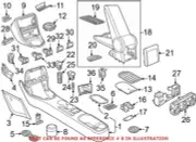 Genuine OEM Ash Tray 5N0857961B82V for VW/Audi