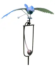 Esschert Design USA Metal Blue Jay Rocker Stake