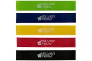Silver Fern Resistance Bands Mini - Pack of 5