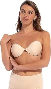 [MAGIC BODYFASHION] Women's Backless Beauty Adhesive Bra, Black