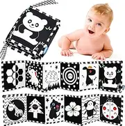 TSYAN Black and White High Contrast Soft Cloth Book
