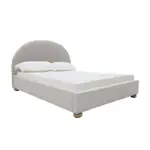 [Sleeping Giant] Arch Boucle Bed Frame Pumice