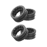 4 Pcs Non- Replacement Wheel Tires for Jet M6 (6110) (6012) (6112) (6113) Robot Vacuum Cleaner Part