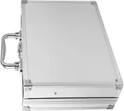 OATIPHO Sturdy Aluminum Case Men's Metal Briefcase for Tools Instruments Cosmetics