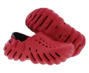 Crocs Echo Clog PS Boys Shoes Size 3, Color: Red/Varsity Red