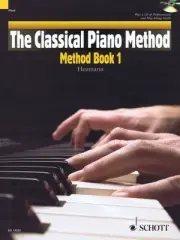 The Classical Piano Method Book 1 for Adult Beginner Music Lessons Play-Along CD