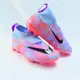 NIKE JR ZM SUPERFLY 9 大童足球鞋 DX1816405 釘鞋 籃紫橘【iSport愛運動】