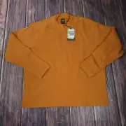 Prana NEW NWT Mens XL Snakebite Sweatshirt Solstice Orange Outdoors