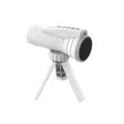Telescope for Kids, Digital Monoculars with Self Timer, STEM Learning Adventure Toy for Ages 3 to 10, Boys Girls Camping Bird Watching, White