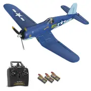 Eachine F4U CORSAIR VMF-217 2.4G 4CH Brushless 500mm Wingspan 6-axis Gyro One Key Take off Aerobatic EPP Warbird Glider