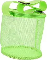GARVALON Practical Seashell Bag for Beach Lightweight Mesh Beach Bag Storage for Boys and Girls Toys