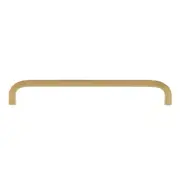 Atticus Brass Cabinetry Handle - Little Swagger
