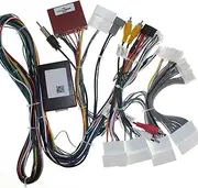 Compatible for Mazda 2/3 / CX-3 / CX-5 /Android Car Radio Canbus Box Decoder Wiring Harness Adapter Power Cable BNR-MZD-04