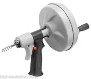 (4) ea Ridgid 57038 Kwik Spin Manual Hand Held Cable Drain Clog Auger Cleaners
