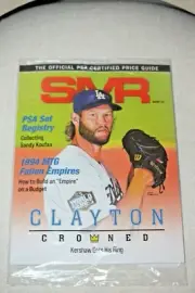 SMR Official PSA Price Guide Magazine January Issue 2021 Clayton Kershaw Cover