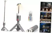 Camping Light , Telescopic Camping Lantern Rechargeable with 15 Color