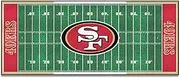 FANMATS NFL San Francisco 49ers Nylon Face Football Field Runner