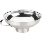Avanti Stainless Steel Jam Funnel Hopper Kitchen/Cooking Utensil w/Handle Silver