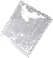 [GAROZATION] Transparent Jelly PVC Card Bag Change Purse Portable Lightweight Id Wallet